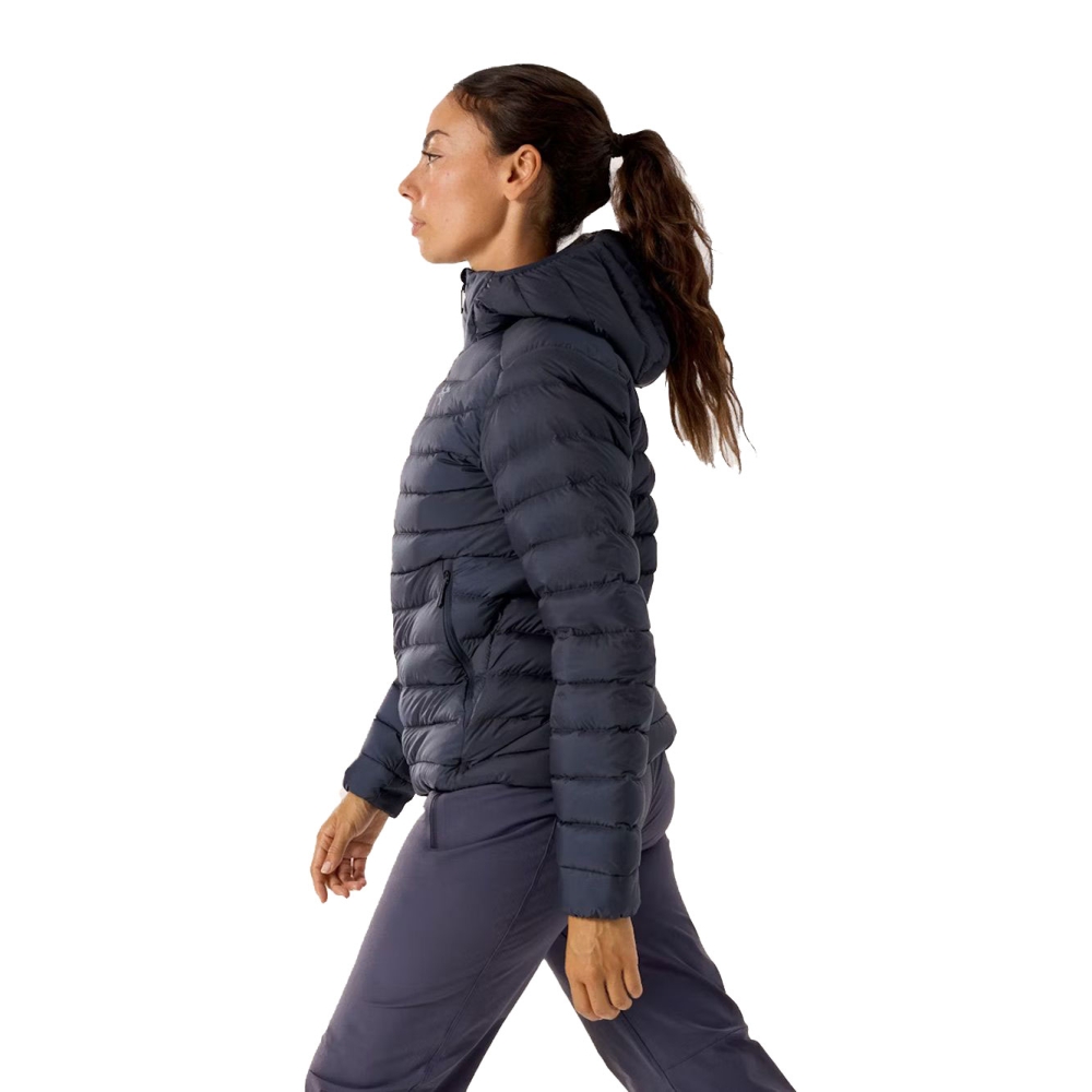 Arc'teryx Cerium Hoody Women's Black Sapphire 10554-Black Sapphire jassen online bestellen bij Kathmandu Outdoor & Travel