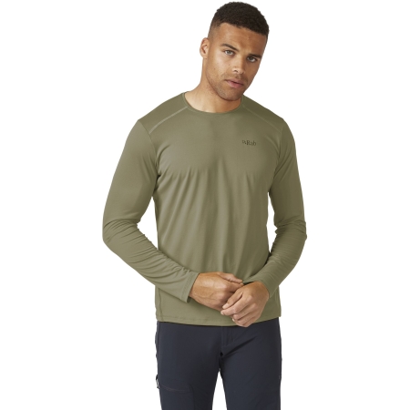Rab  Force LS Tee Light Khaki