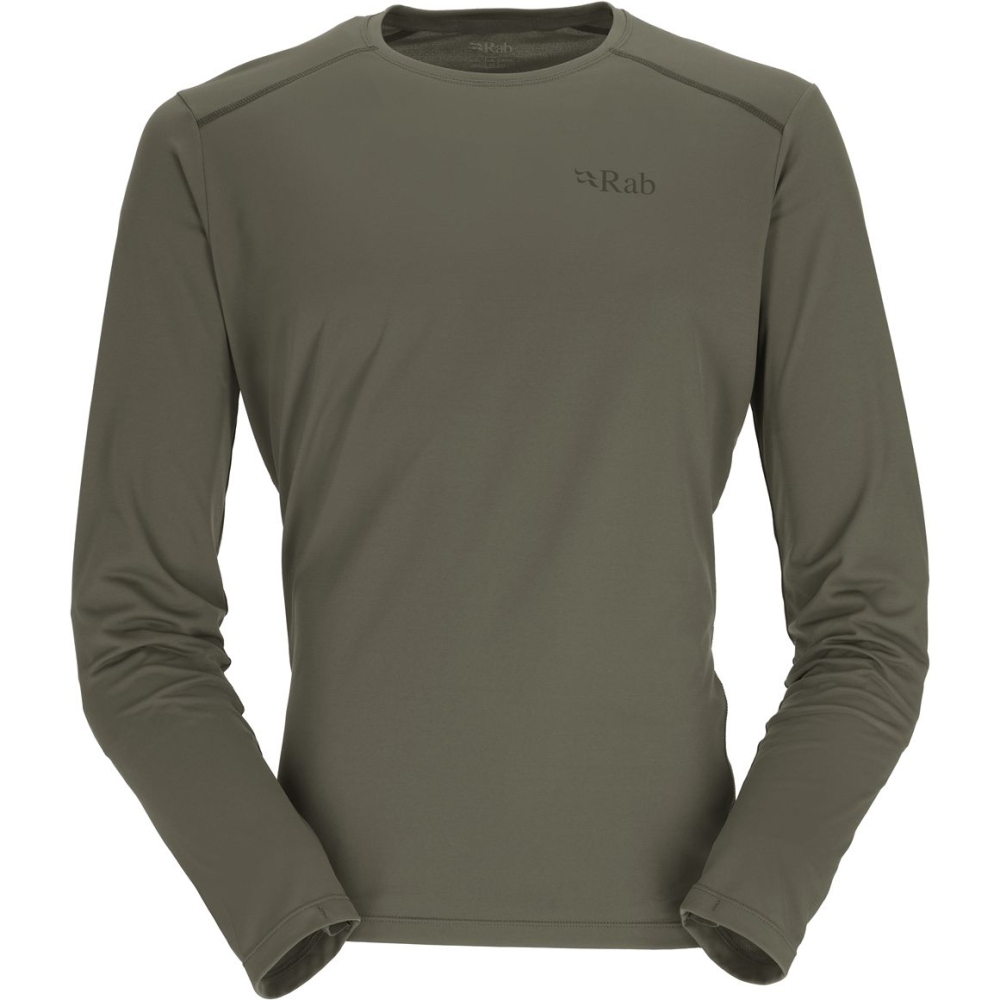 Rab Force LS Tee Light Khaki QBL-07-LKH shirts en tops online bestellen bij Kathmandu Outdoor & Travel