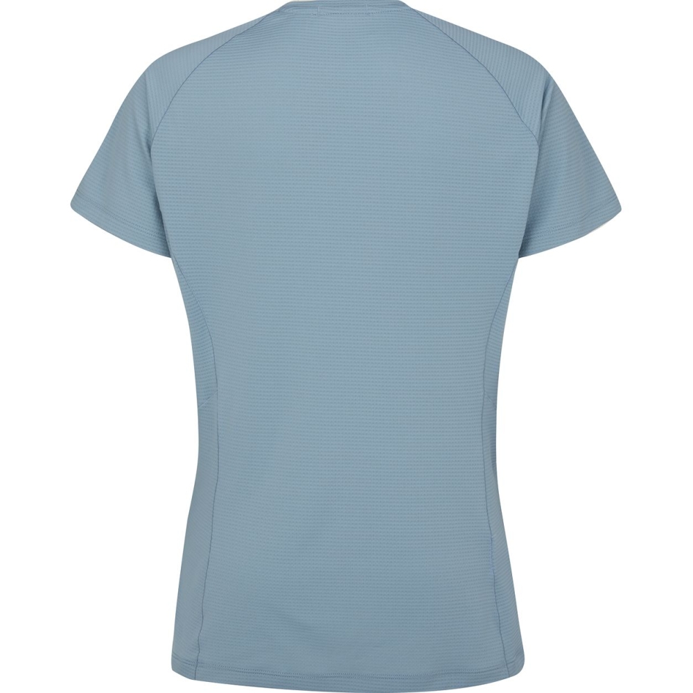 Rab Sonic Tee Women's Citadel QBL-02-CIT shirts en tops online bestellen bij Kathmandu Outdoor & Travel