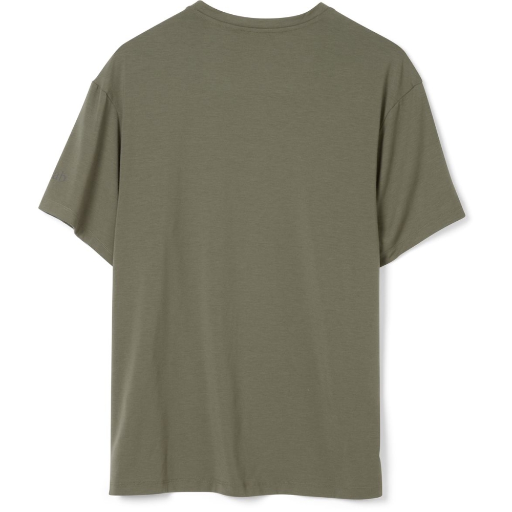 Rab Rivelin Pocket Tee Light Khaki QBL-75-LKH shirts en tops online bestellen bij Kathmandu Outdoor & Travel