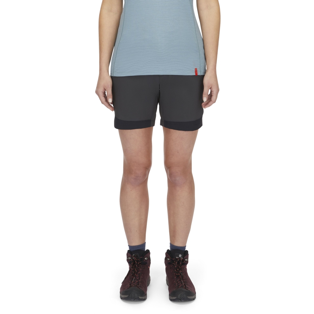 Rab Torque Mountain Shorts Women's Anthracite/Black QFV-97-ANB broeken online bestellen bij Kathmandu Outdoor & Travel