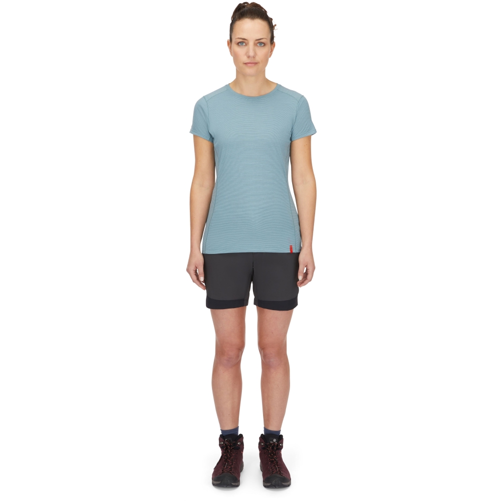 Rab Torque Mountain Shorts Women's Anthracite/Black QFV-97-ANB broeken online bestellen bij Kathmandu Outdoor & Travel