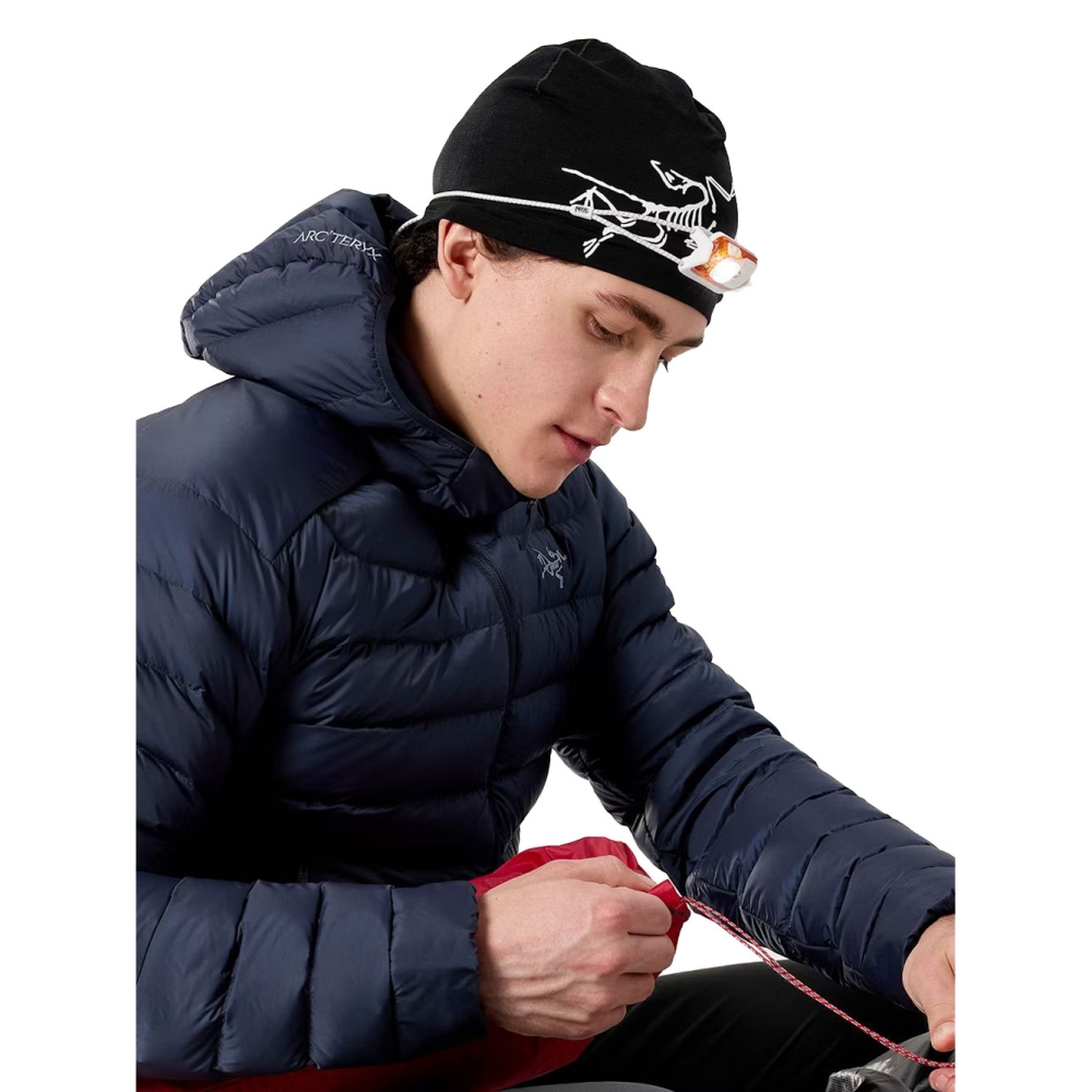 Arc'teryx Satoro Merino Toque Black / Arctic Silk 9936-Black / Arctic  kleding accessoires online bestellen bij Kathmandu Outdoor & Travel