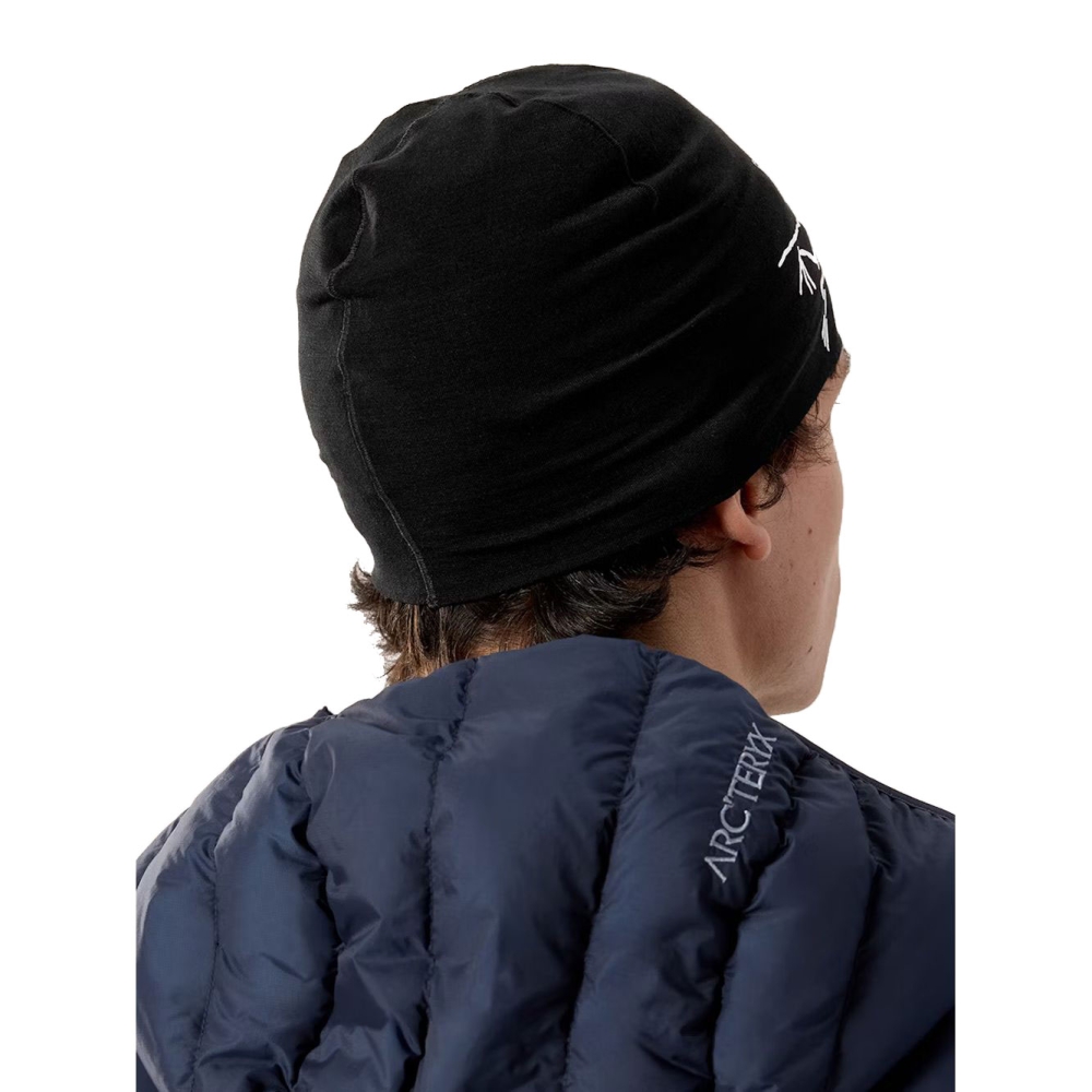 Arc'teryx Satoro Merino Toque Black / Arctic Silk 9936-Black / Arctic  kleding accessoires online bestellen bij Kathmandu Outdoor & Travel