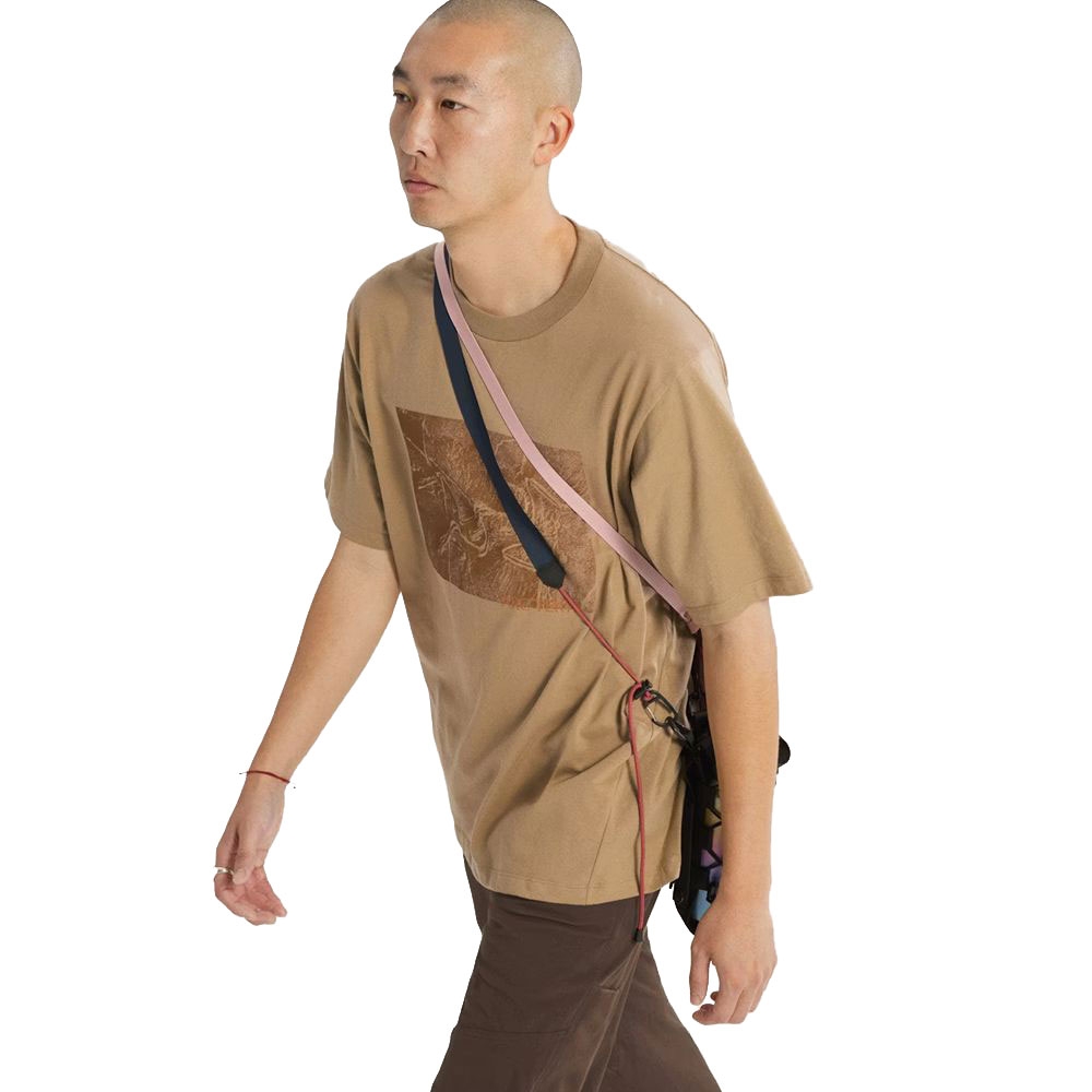 Arc'teryx Kragg Cotton Lithographica SS Canvas 9926-Canvas shirts en tops online bestellen bij Kathmandu Outdoor & Travel