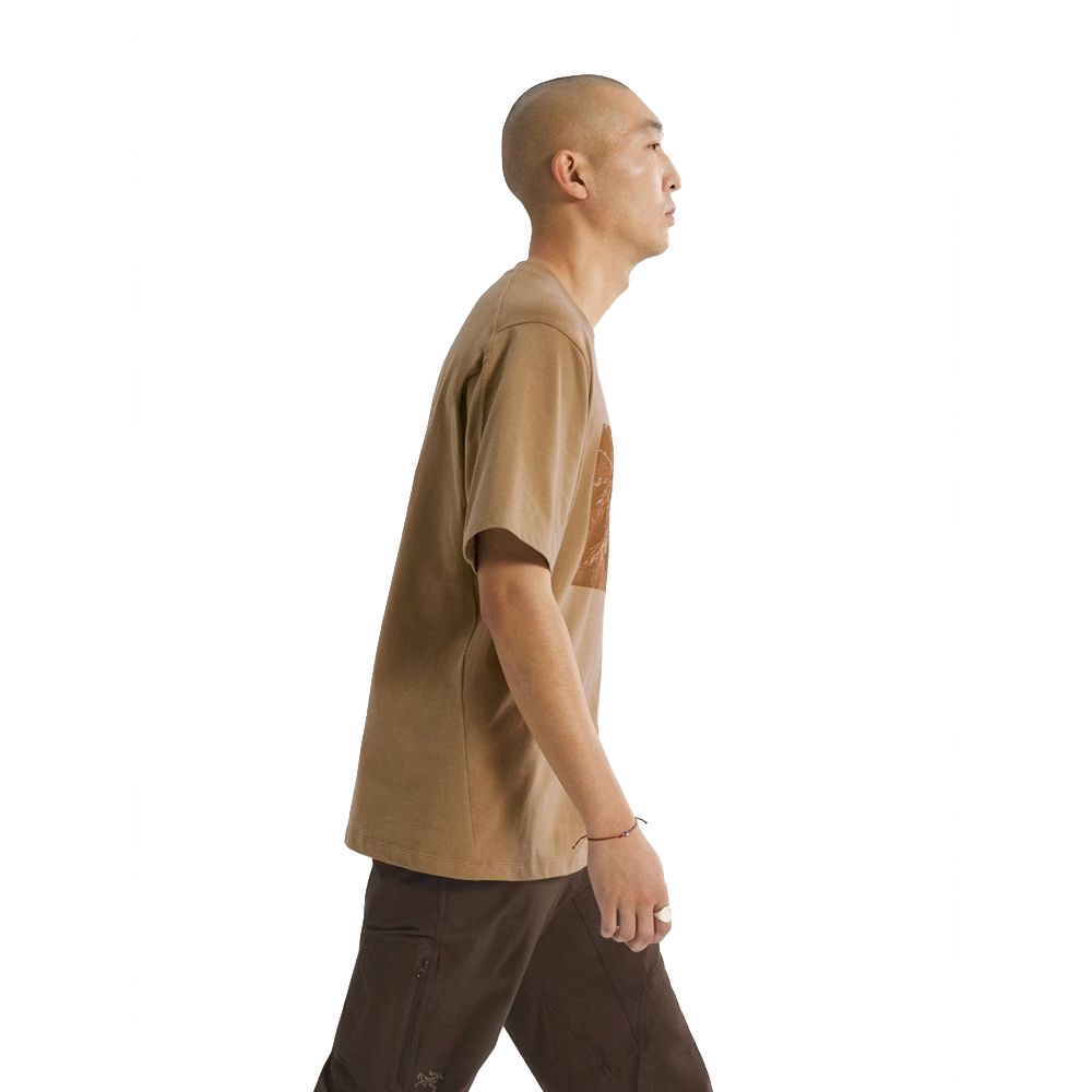 Arc'teryx Kragg Cotton Lithographica SS Canvas 9926-Canvas shirts en tops online bestellen bij Kathmandu Outdoor & Travel