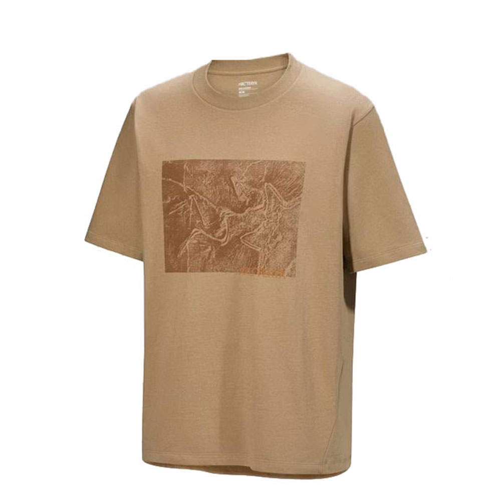 Arc'teryx Kragg Cotton Lithographica SS Canvas 9926-Canvas shirts en tops online bestellen bij Kathmandu Outdoor & Travel