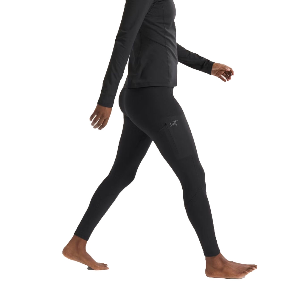 Arc'teryx Rho Bottom Women's Black 10534-Black broeken online bestellen bij Kathmandu Outdoor & Travel
