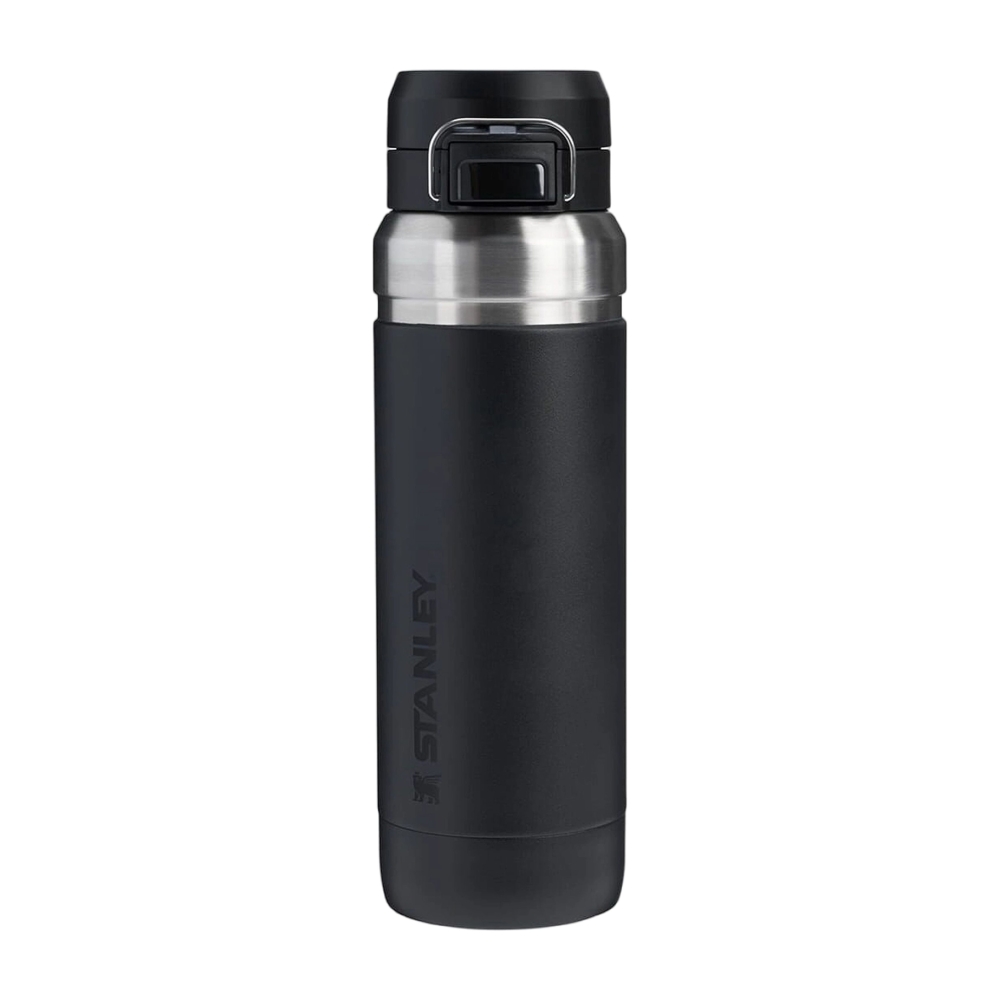 Stanley The Quick-Flip Water Bottle 0,7L Black 2.0 10-09149-170 drinkflessen en thermosflessen online bestellen bij Kathmandu Outdoor & Travel