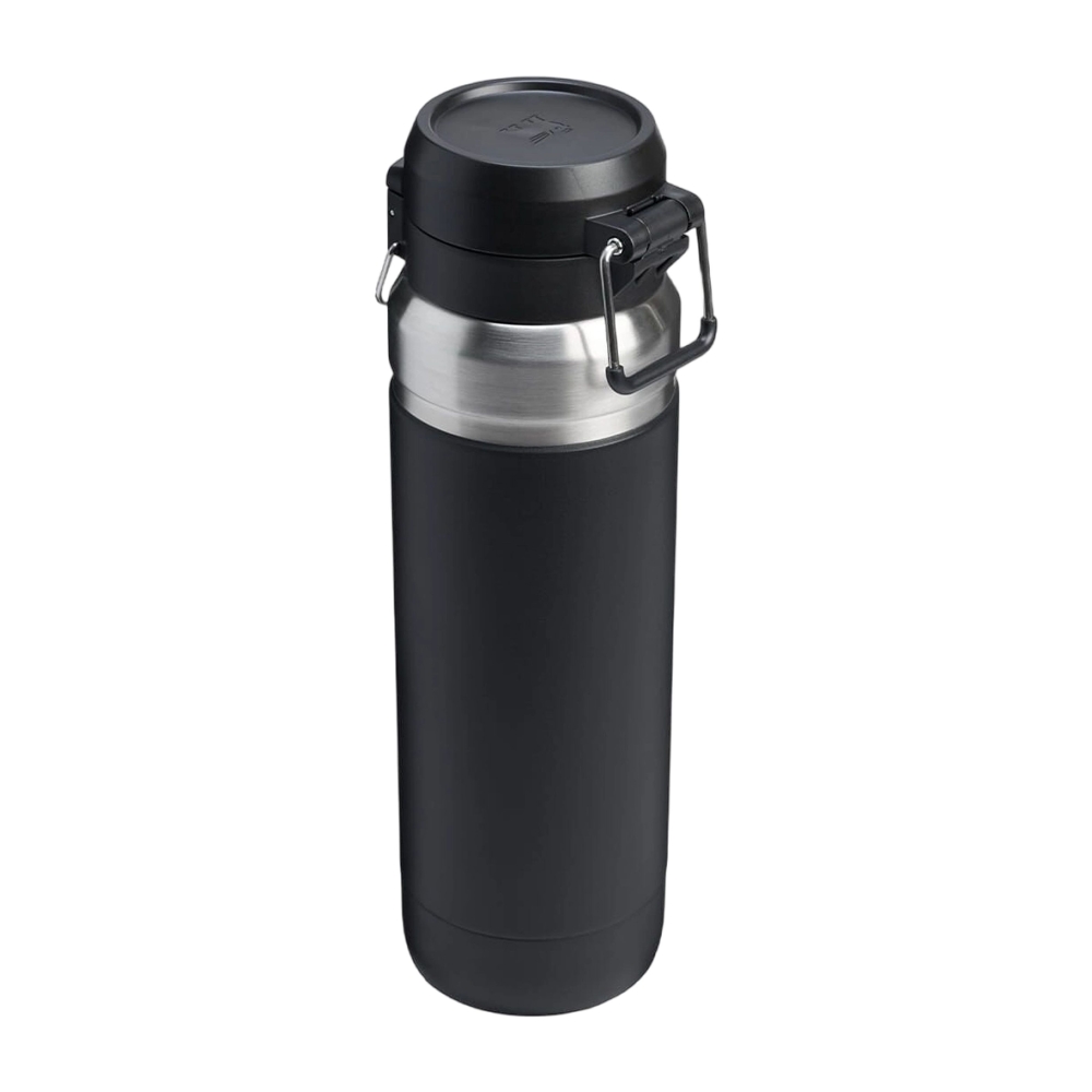 Stanley The Quick-Flip Water Bottle 0,7L Black 2.0 10-09149-170 drinkflessen en thermosflessen online bestellen bij Kathmandu Outdoor & Travel