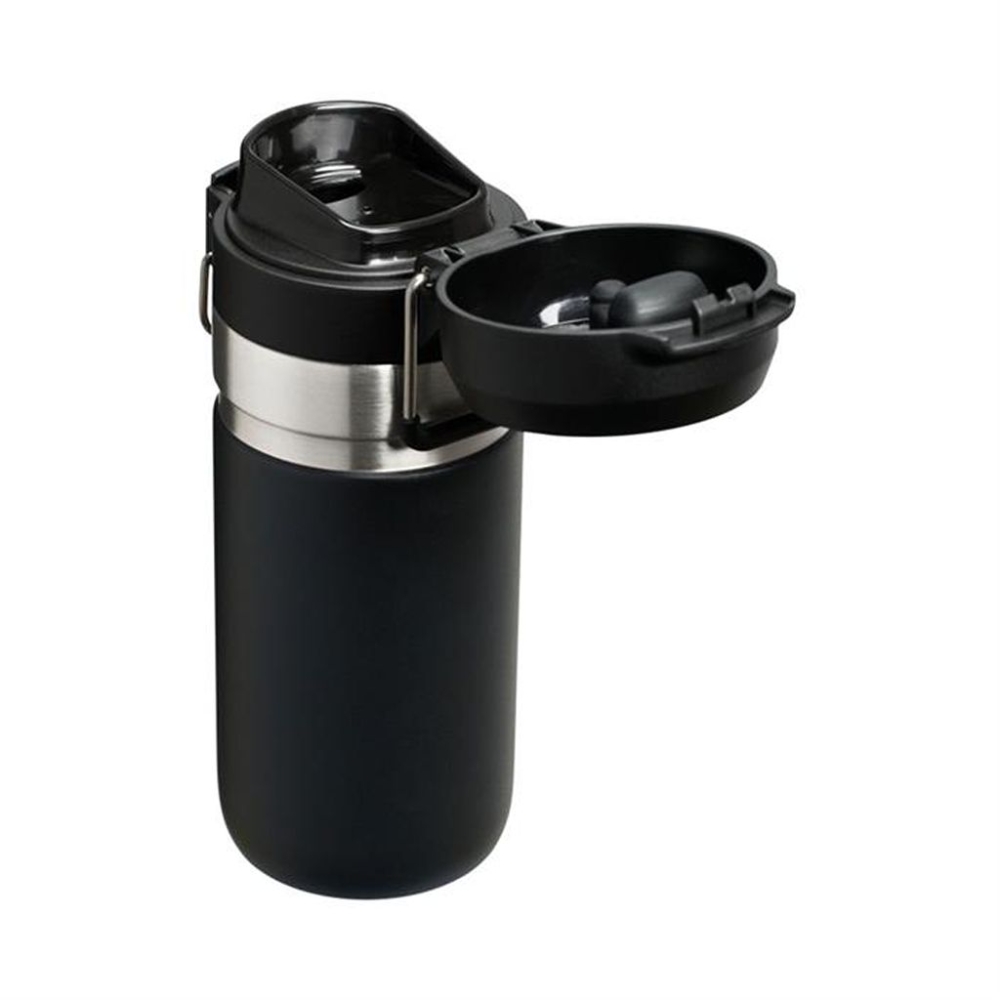 Stanley The Quick-Flip Water Bottle 0,47L Black 2.0 10-09148-107 drinkflessen en thermosflessen online bestellen bij Kathmandu Outdoor & Travel