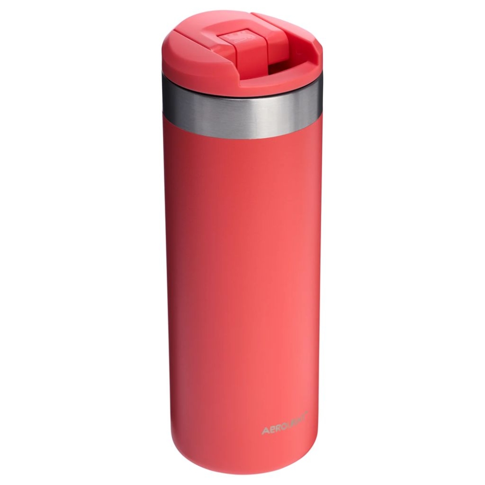 Stanley The AeroLight Transit Mug 0,47L Hot Coral 10-10787-222 drinkflessen en thermosflessen online bestellen bij Kathmandu Outdoor & Travel