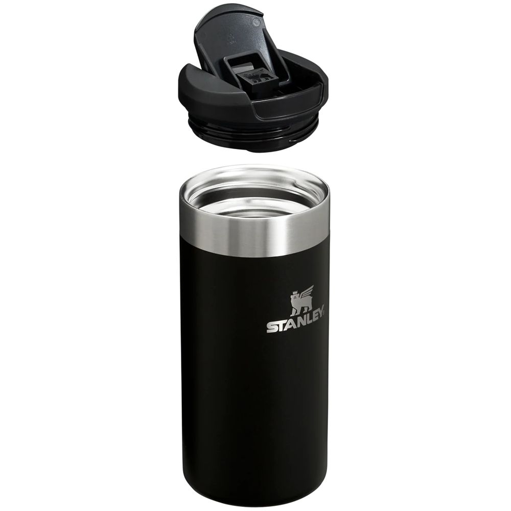 Stanley The AeroLight Transit Mug 0,35L Black 2.0 10-10788-103 drinkflessen en thermosflessen online bestellen bij Kathmandu Outdoor & Travel
