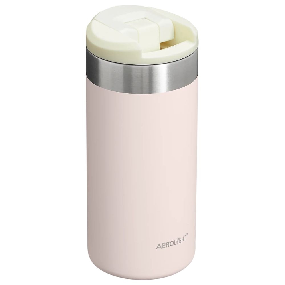 Stanley The AeroLight Transit Mug 0,35L Rose Quartz 10-10788-106 drinkflessen en thermosflessen online bestellen bij Kathmandu Outdoor & Travel