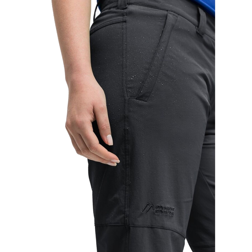 Maier Sports Lawa Bermuda Women's Black 3000014-10900 broeken online bestellen bij Kathmandu Outdoor & Travel