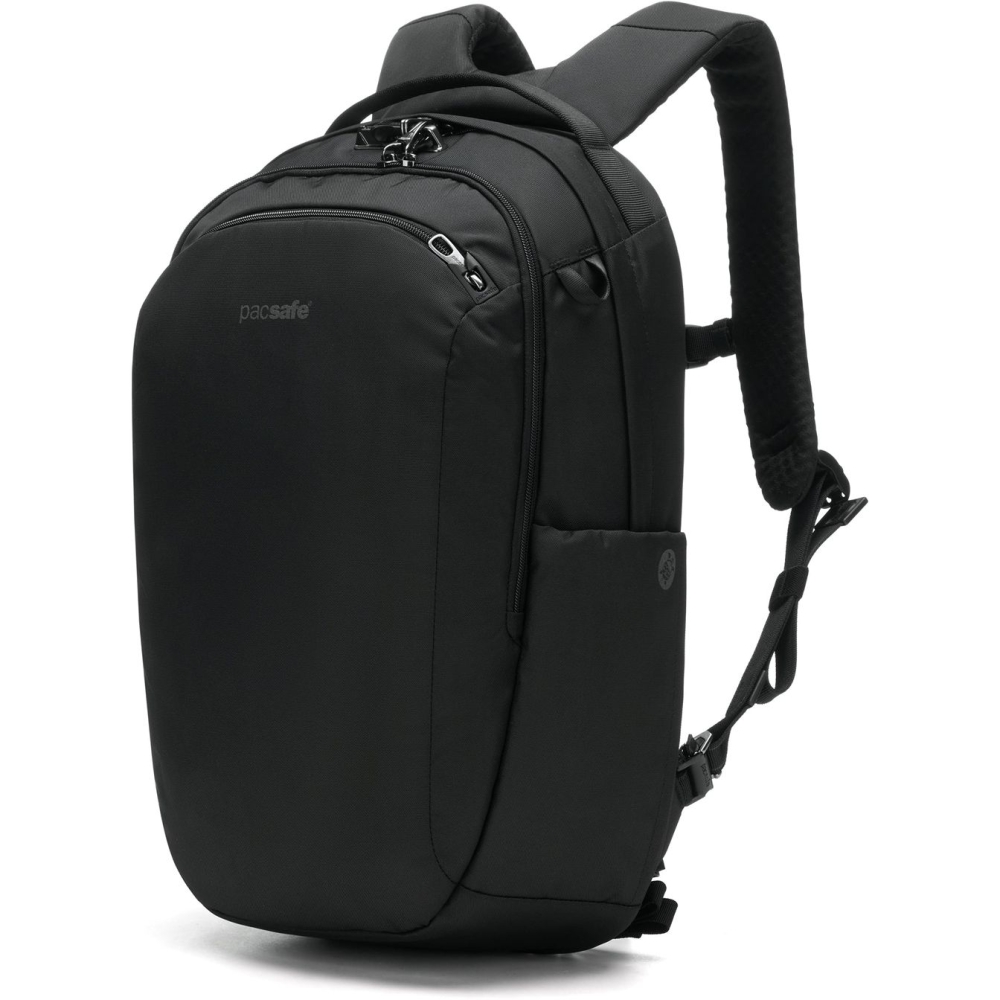 Pacsafe Pacsafe V 26L Tour Backpack Jet Black 61125130 dagrugzakken online bestellen bij Kathmandu Outdoor & Travel