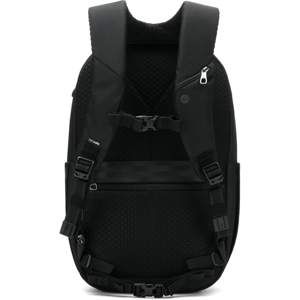 Pacsafe Pacsafe V 26L Tour Backpack Jet Black 61125130 dagrugzakken online bestellen bij Kathmandu Outdoor & Travel