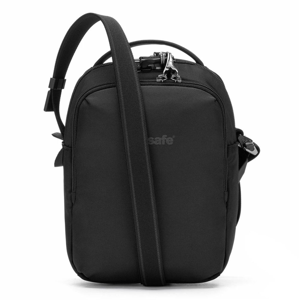 Pacsafe Pacsafe V Companion Crossbody Jet Black 61105130 tassen online bestellen bij Kathmandu Outdoor & Travel