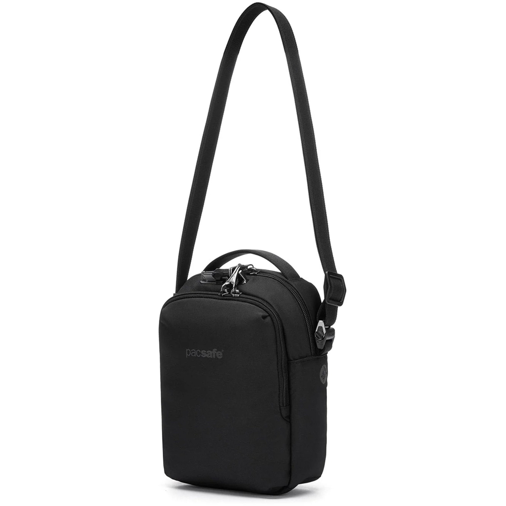 Pacsafe Pacsafe V Companion Crossbody Jet Black 61105130 tassen online bestellen bij Kathmandu Outdoor & Travel