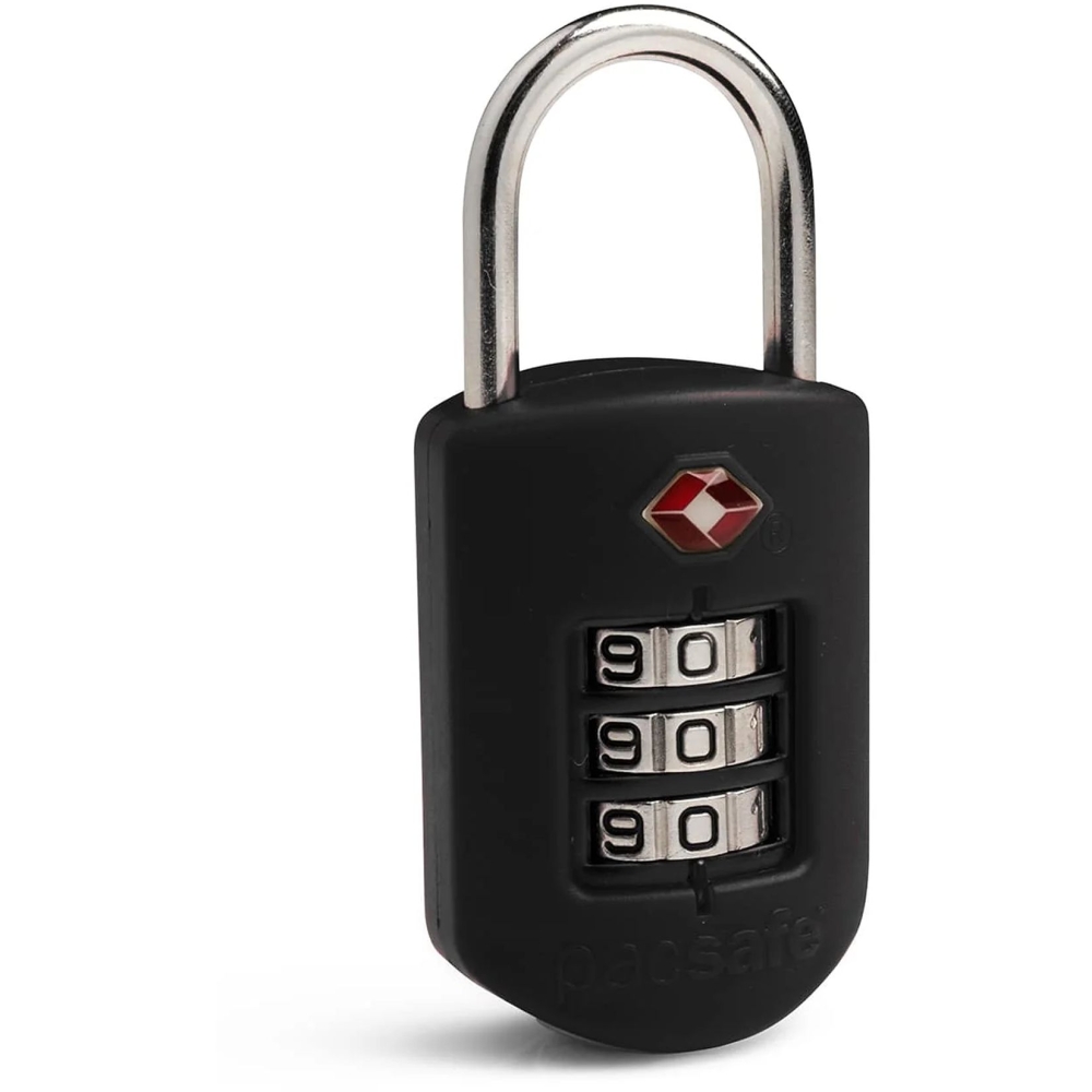 Pacsafe Prosafe 1000 Combination Padlock Black 10260100 reisaccessoires online bestellen bij Kathmandu Outdoor & Travel