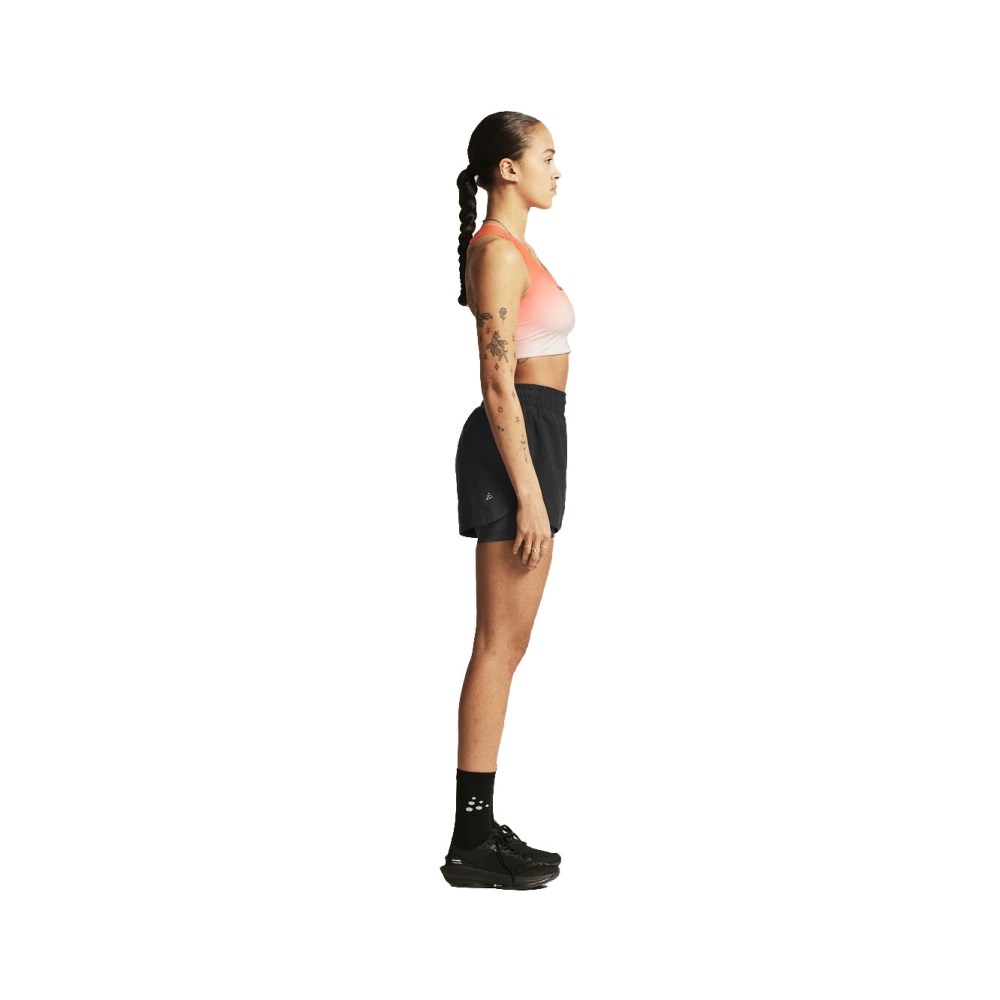 Craft Adv Essence 2 in 1 Shorts 2 Women's Black 1915946-999000 broeken online bestellen bij Kathmandu Outdoor & Travel