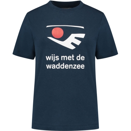 Blue Loop Originals  WijsWadden Tshirt Women's Dress Blue
