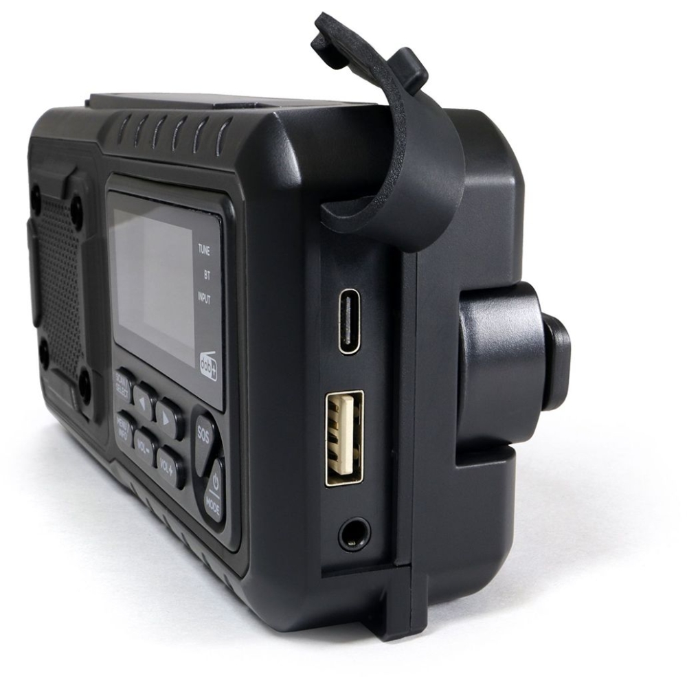 Origin Outdoor Crank Radio 'Multi' DAB+ Black 180884 verlichting online bestellen bij Kathmandu Outdoor & Travel