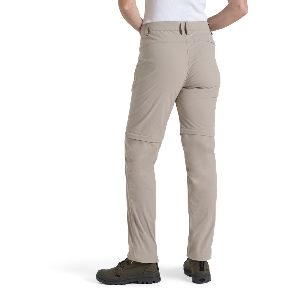 Craghoppers NosiLife Pro Convertible Trouser III Women's SoftMushroom CWJ1375-KD7-R broeken online bestellen bij Kathmandu Outdoor & Travel
