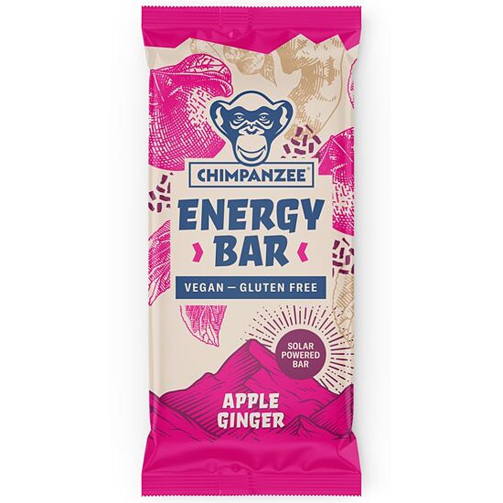 Chimpanzee Energy Bar Apple & Ginger   CH100030E maaltijden en voedsel online bestellen bij Kathmandu Outdoor & Travel