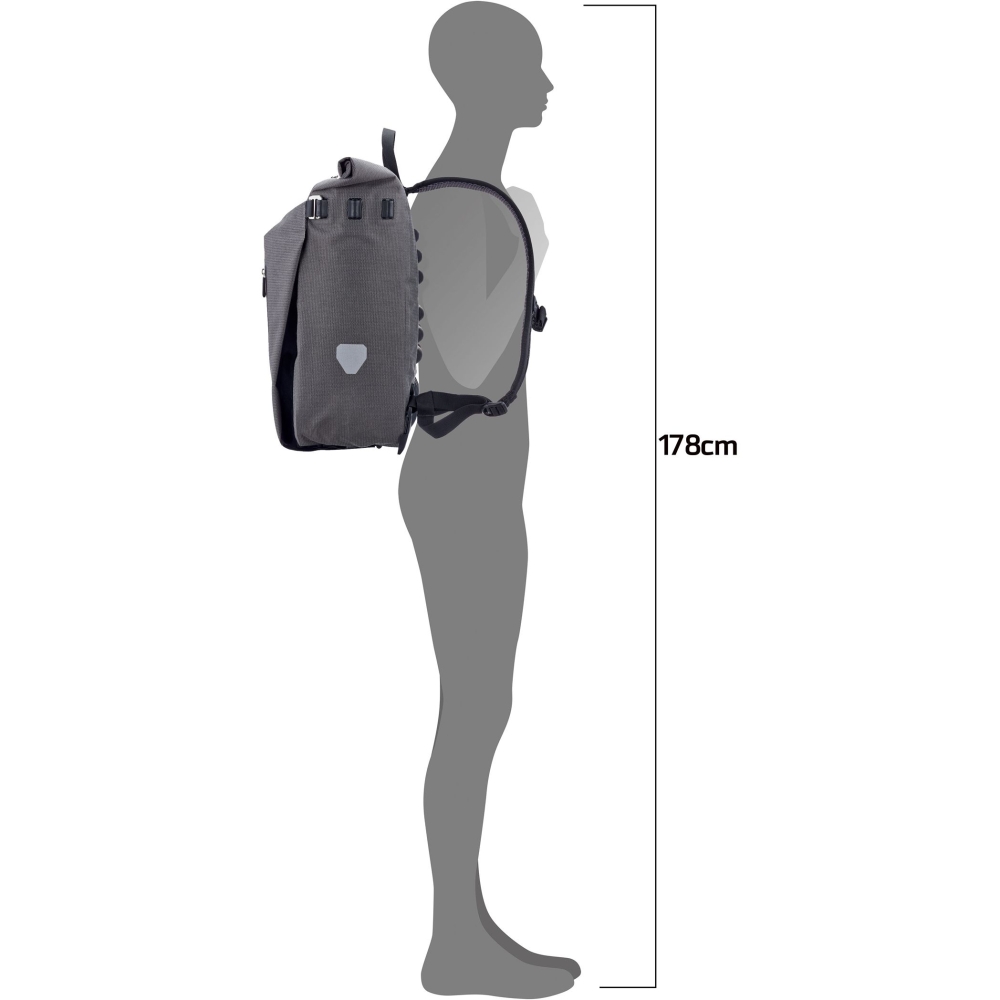 Ortlieb Vario Urban QL2.2 20L Pepper OF7756 dagrugzakken online bestellen bij Kathmandu Outdoor & Travel