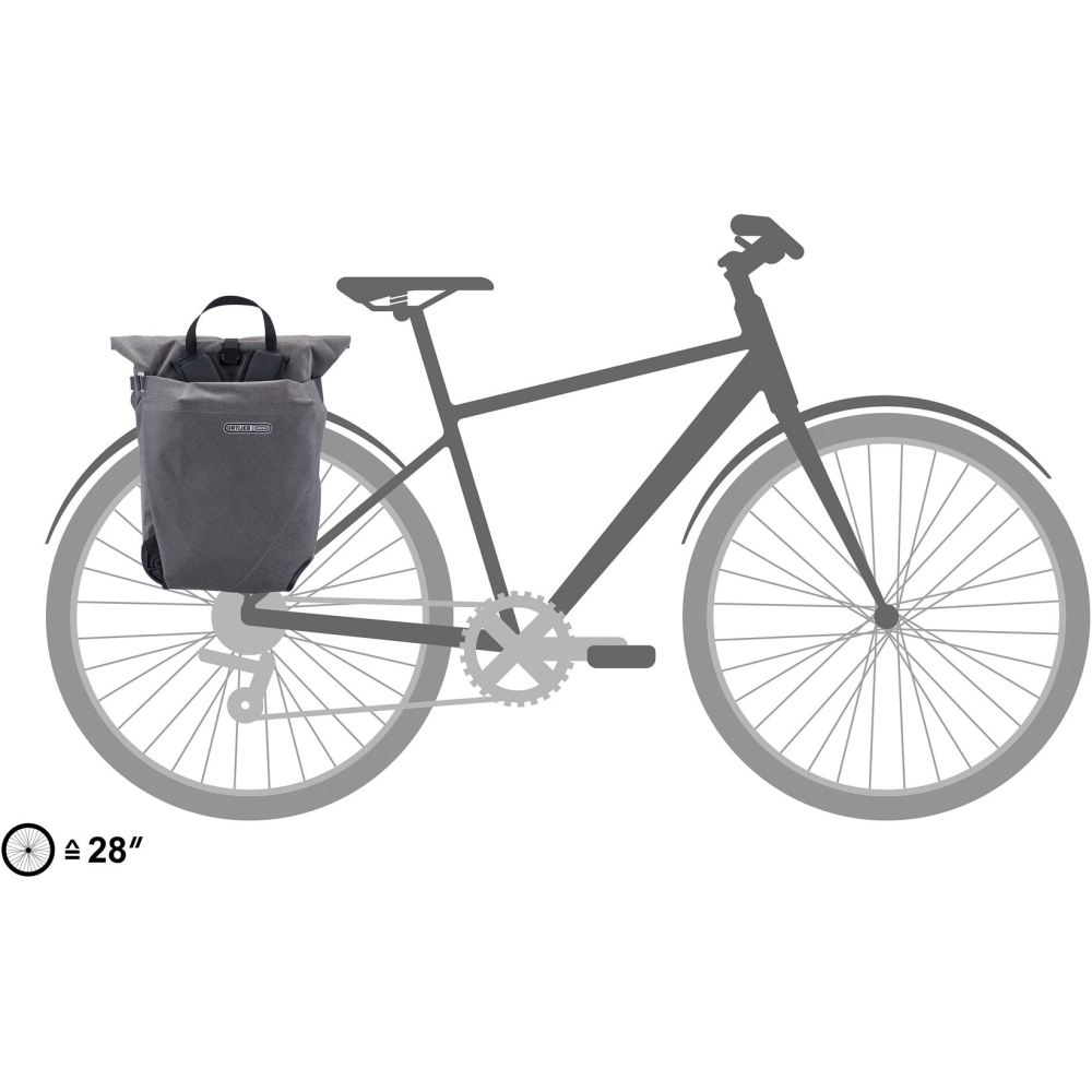 Ortlieb Vario Urban QL2.2 20L Pepper OF7756 dagrugzakken online bestellen bij Kathmandu Outdoor & Travel