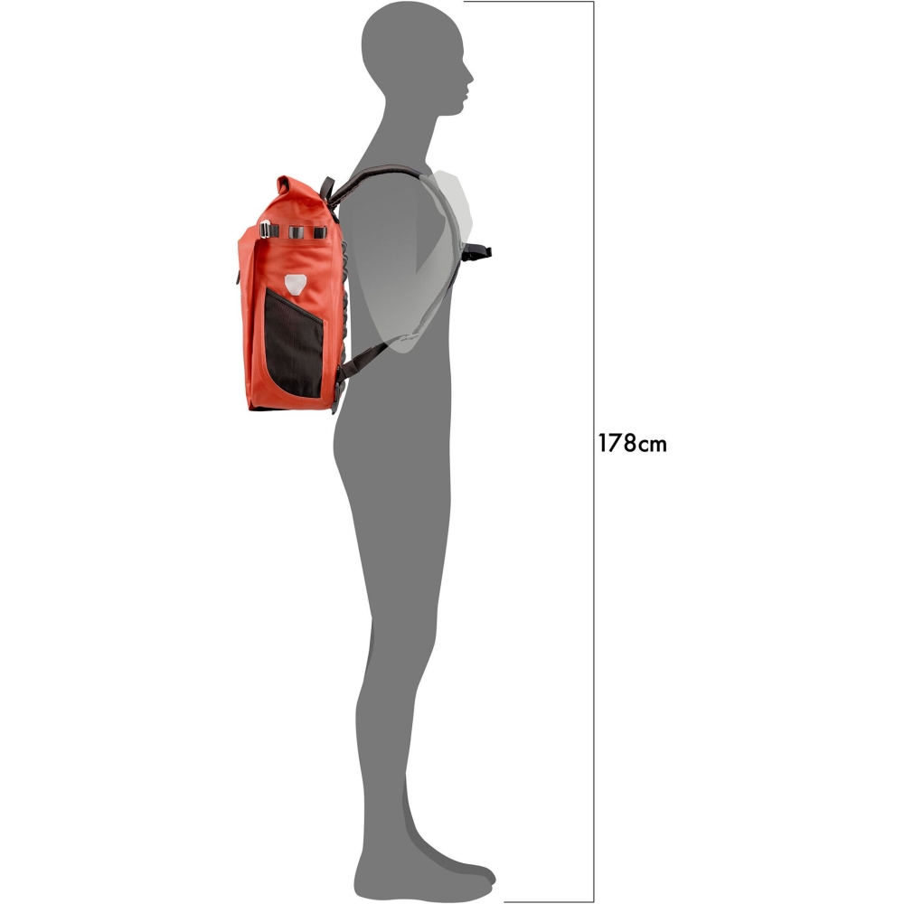 Ortlieb Vario QL2.1 26L Rooibos OF7715 dagrugzakken online bestellen bij Kathmandu Outdoor & Travel