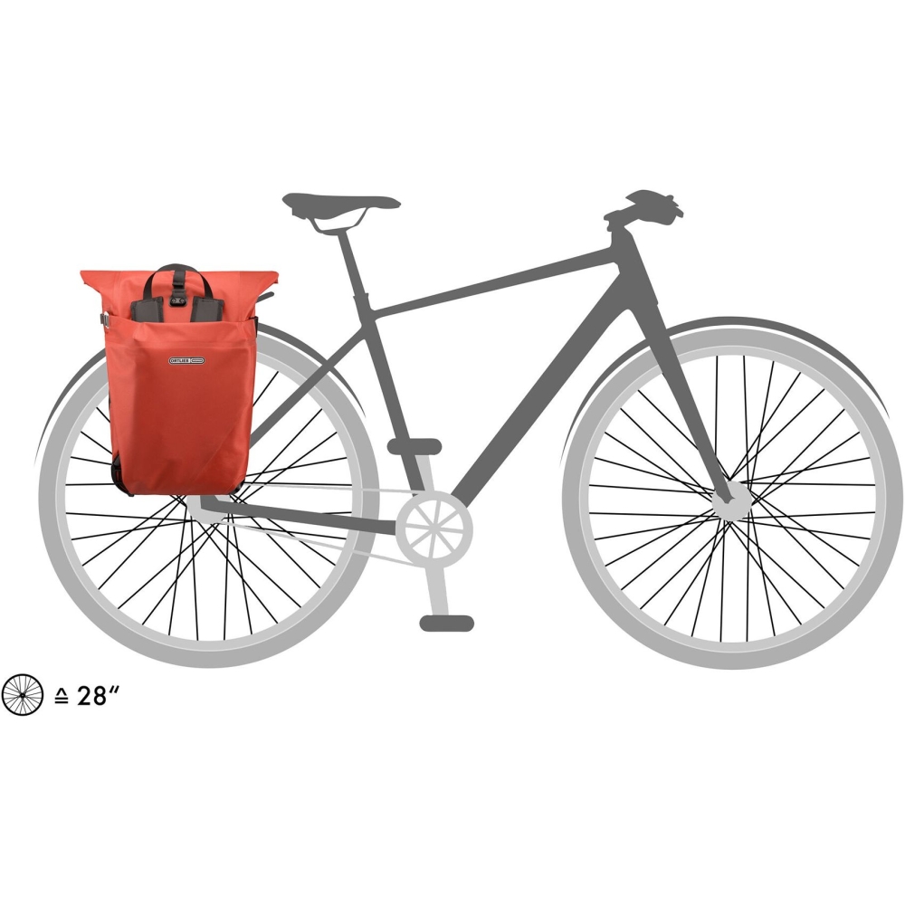 Ortlieb Vario QL2.1 26L Rooibos OF7715 dagrugzakken online bestellen bij Kathmandu Outdoor & Travel