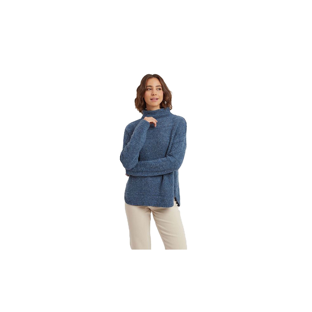 Sherpa Adventure Gear Yuden Sweater Women's Seaport Blue SW6119-738 fleeces en truien online bestellen bij Kathmandu Outdoor & Travel