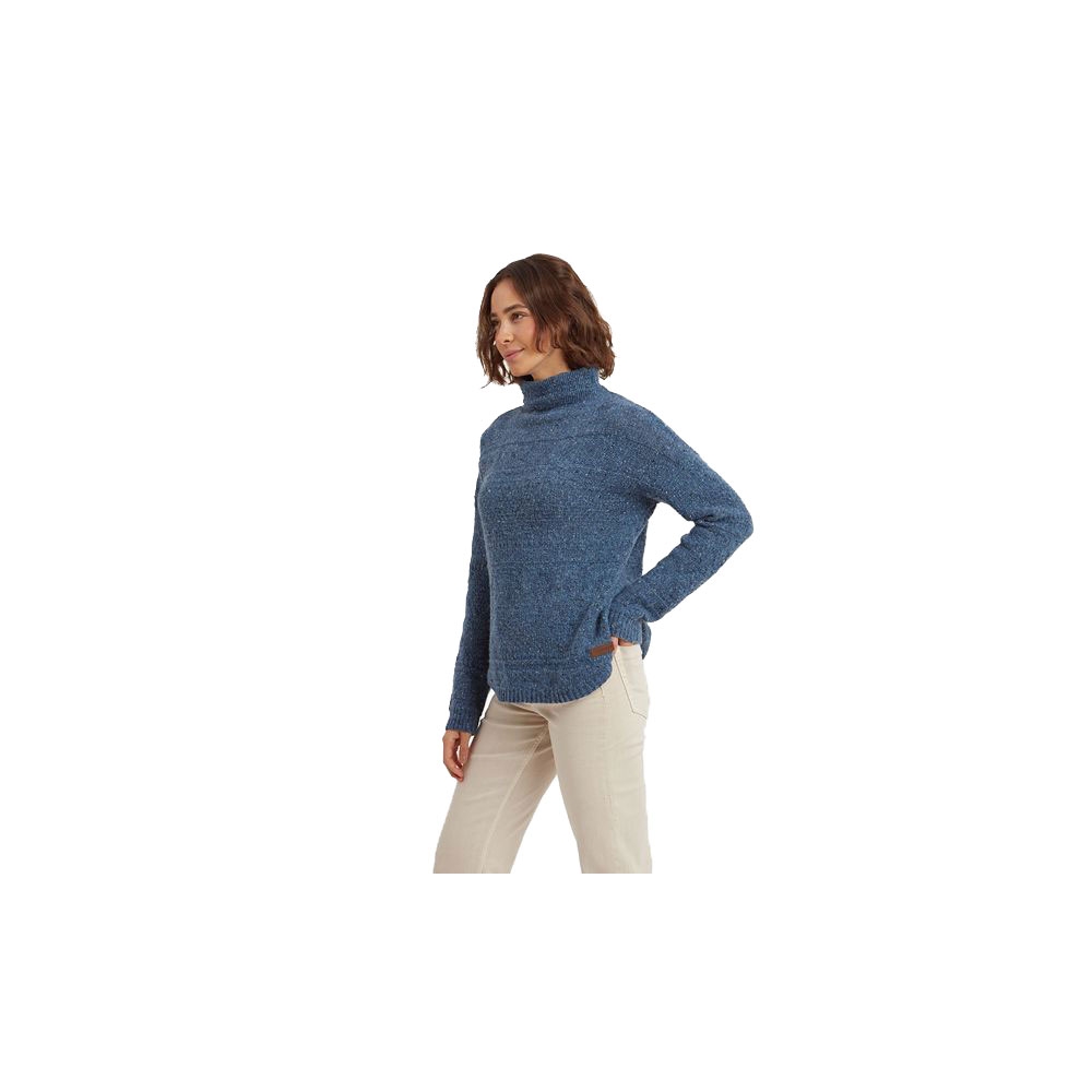 Sherpa Adventure Gear Yuden Sweater Women's Seaport Blue SW6119-738 fleeces en truien online bestellen bij Kathmandu Outdoor & Travel