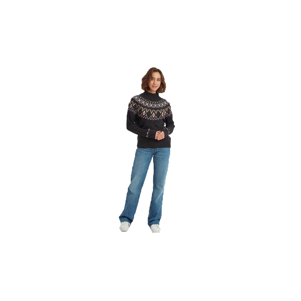 Sherpa Adventure Gear Indu Mock Neck Women's Black SW25077-130 fleeces en truien online bestellen bij Kathmandu Outdoor & Travel