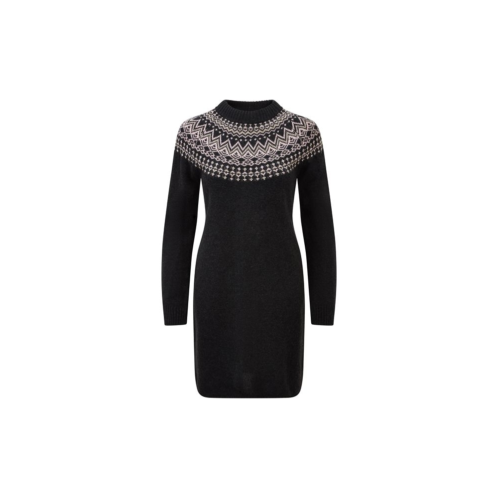 Sherpa Adventure Gear Pamu Dress Women's Black SW24075-130 fleeces en truien online bestellen bij Kathmandu Outdoor & Travel