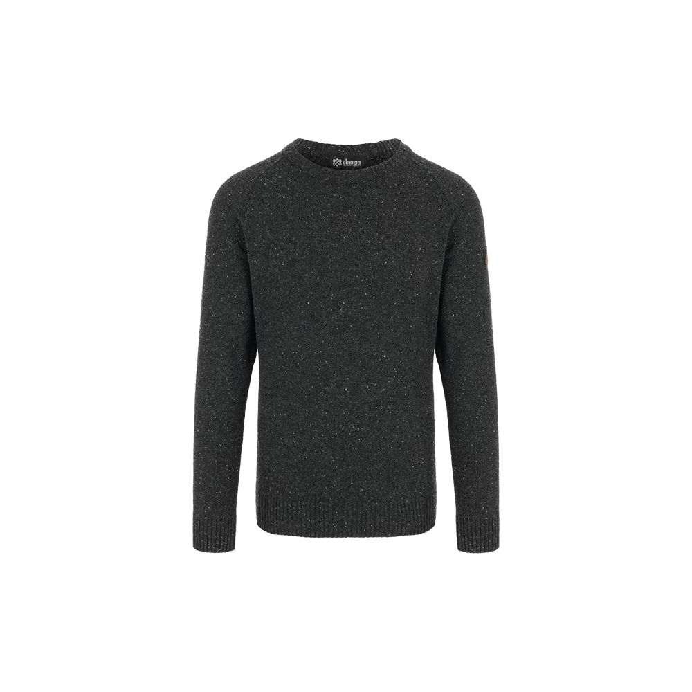 Sherpa Adventure Gear Kantega Crew Sweater Black SM6103-130 fleeces en truien online bestellen bij Kathmandu Outdoor & Travel
