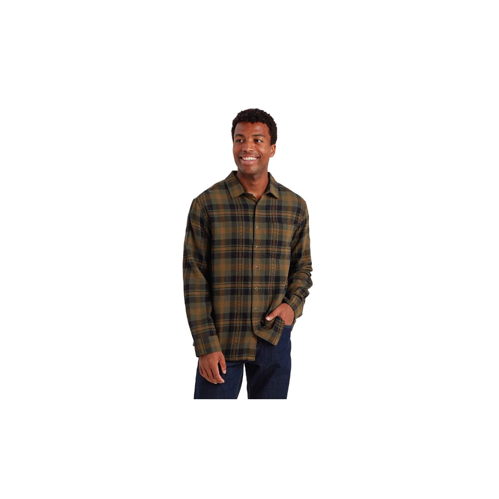 Sherpa Adventure Gear Dharan L/S Shirt Evergreen SM12045-800 shirts en tops online bestellen bij Kathmandu Outdoor & Travel