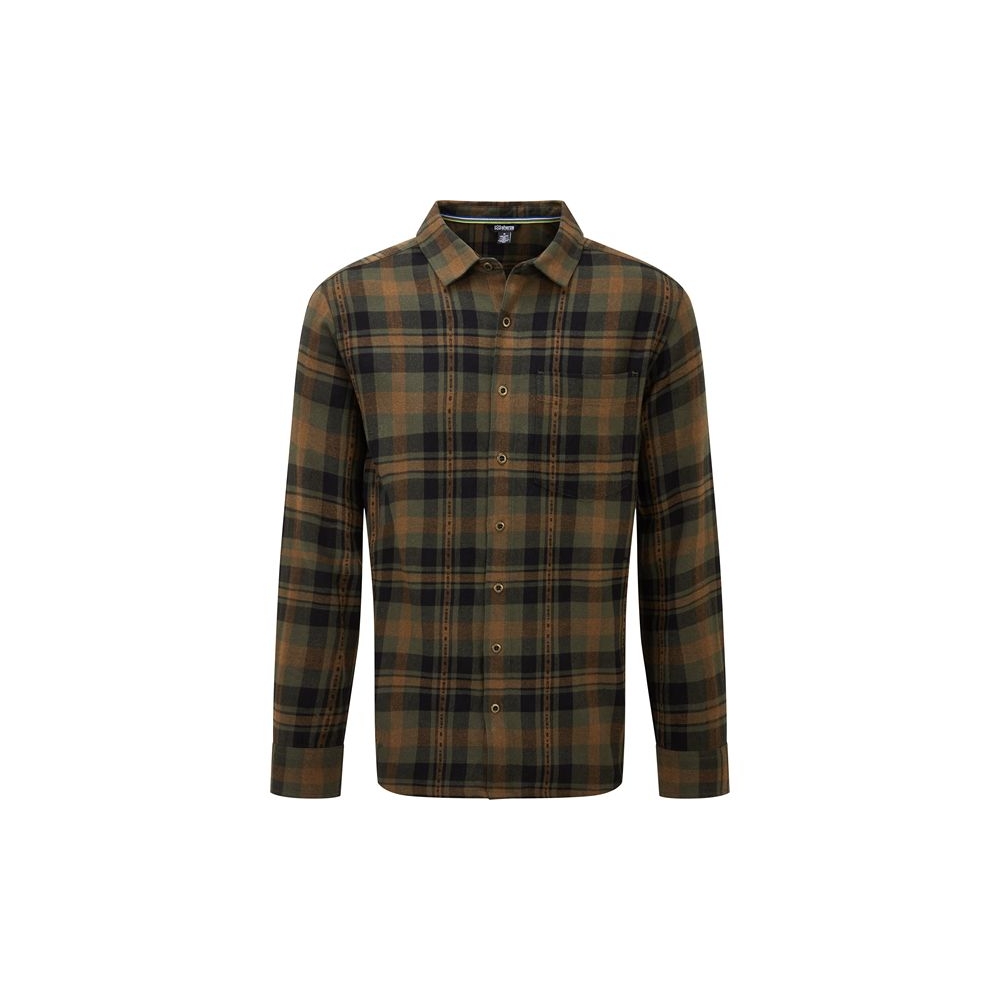 Sherpa Adventure Gear Dharan L/S Shirt Evergreen SM12045-800 shirts en tops online bestellen bij Kathmandu Outdoor & Travel