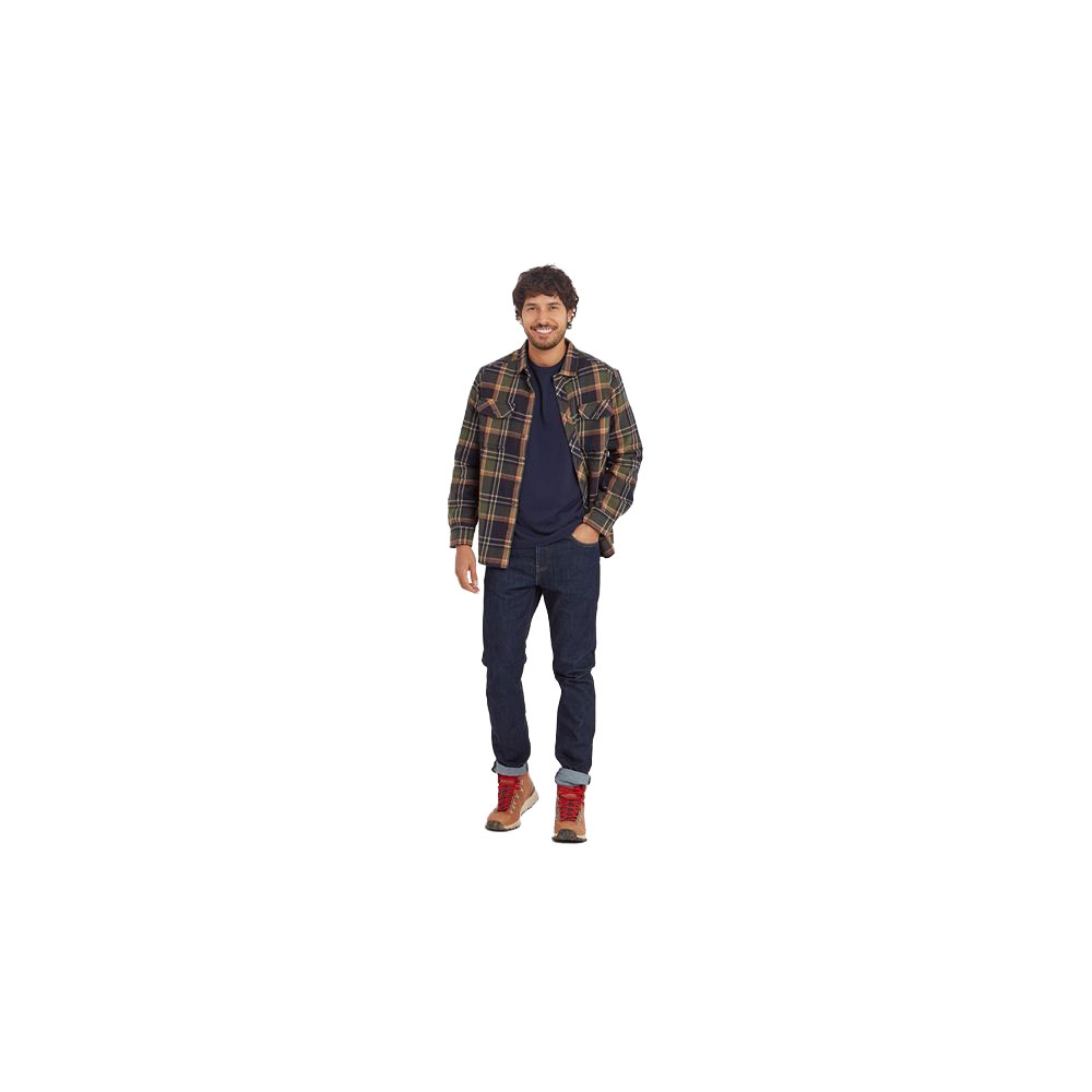 Sherpa Adventure Gear Choejor Shirt Rathee Blue SM12046-392 shirts en tops online bestellen bij Kathmandu Outdoor & Travel