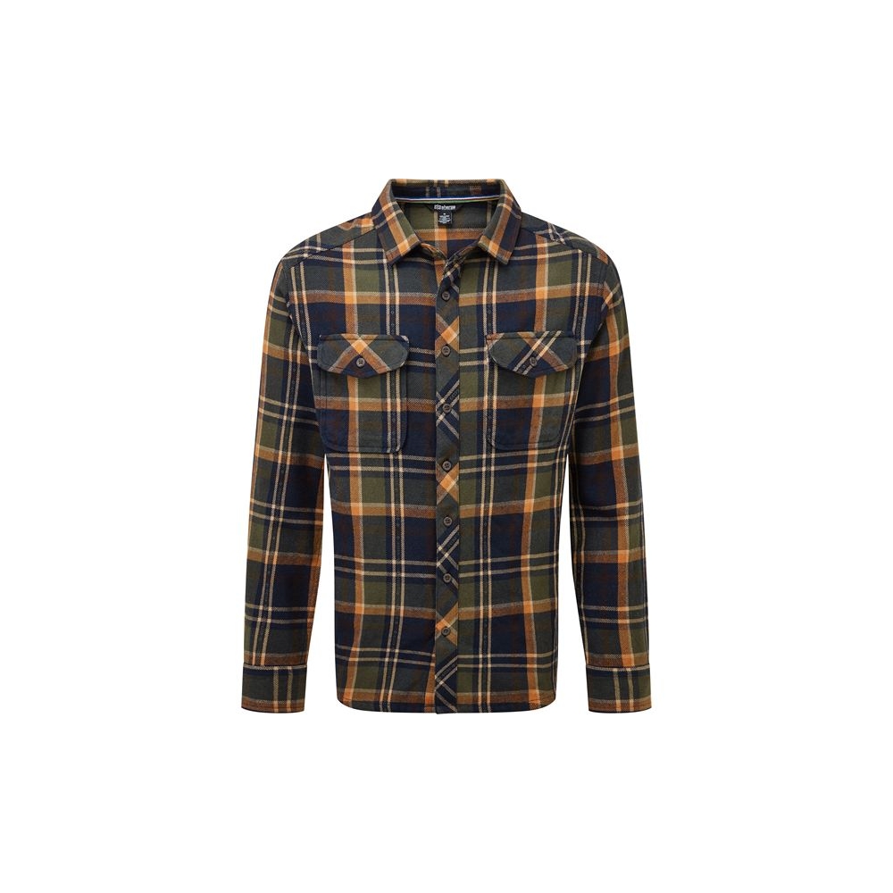 Sherpa Adventure Gear Choejor Shirt Rathee Blue SM12046-392 shirts en tops online bestellen bij Kathmandu Outdoor & Travel