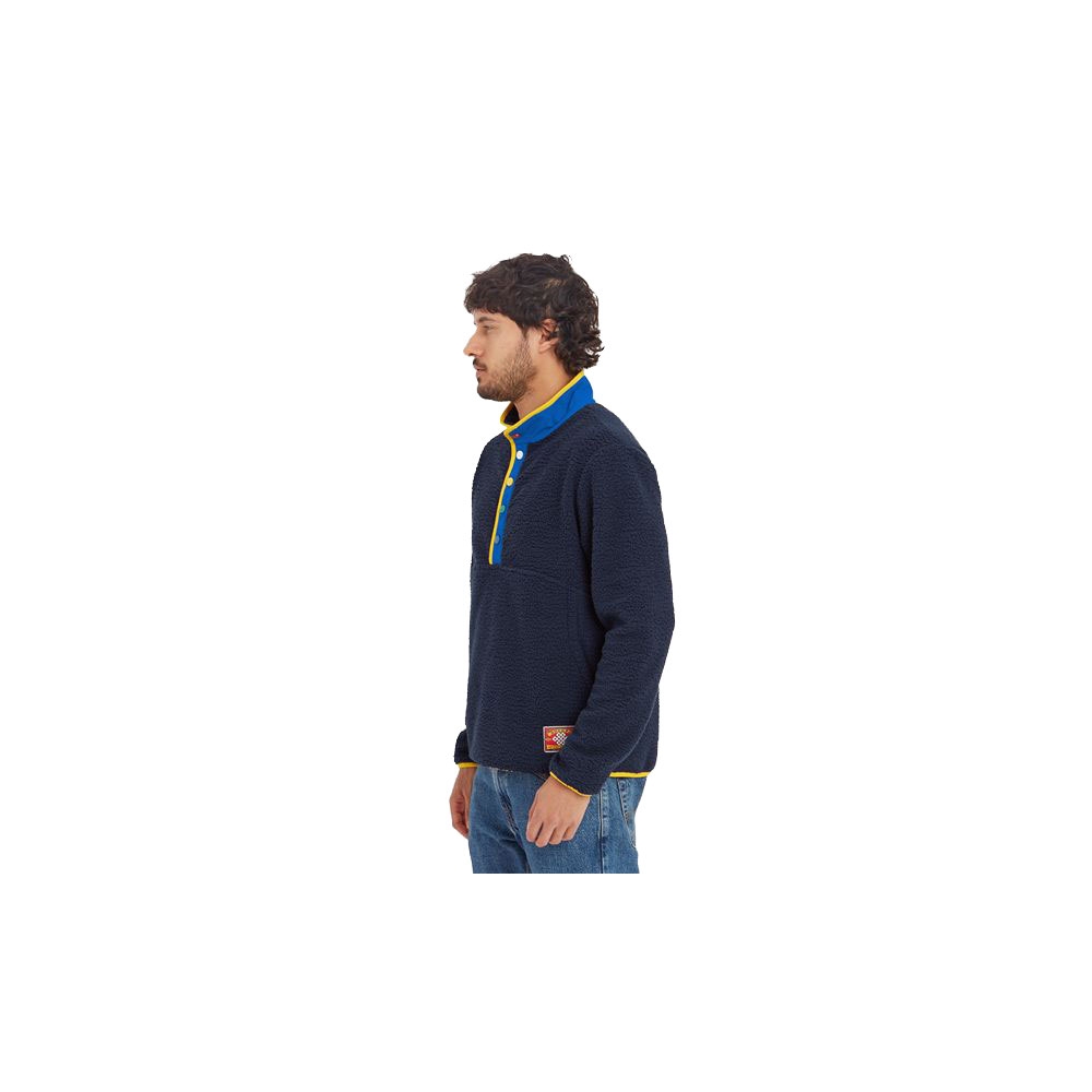 Sherpa Adventure Gear Tarcho Snap 1/4 Pullover Rathee Blue SU50009-392 fleeces en truien online bestellen bij Kathmandu Outdoor & Travel