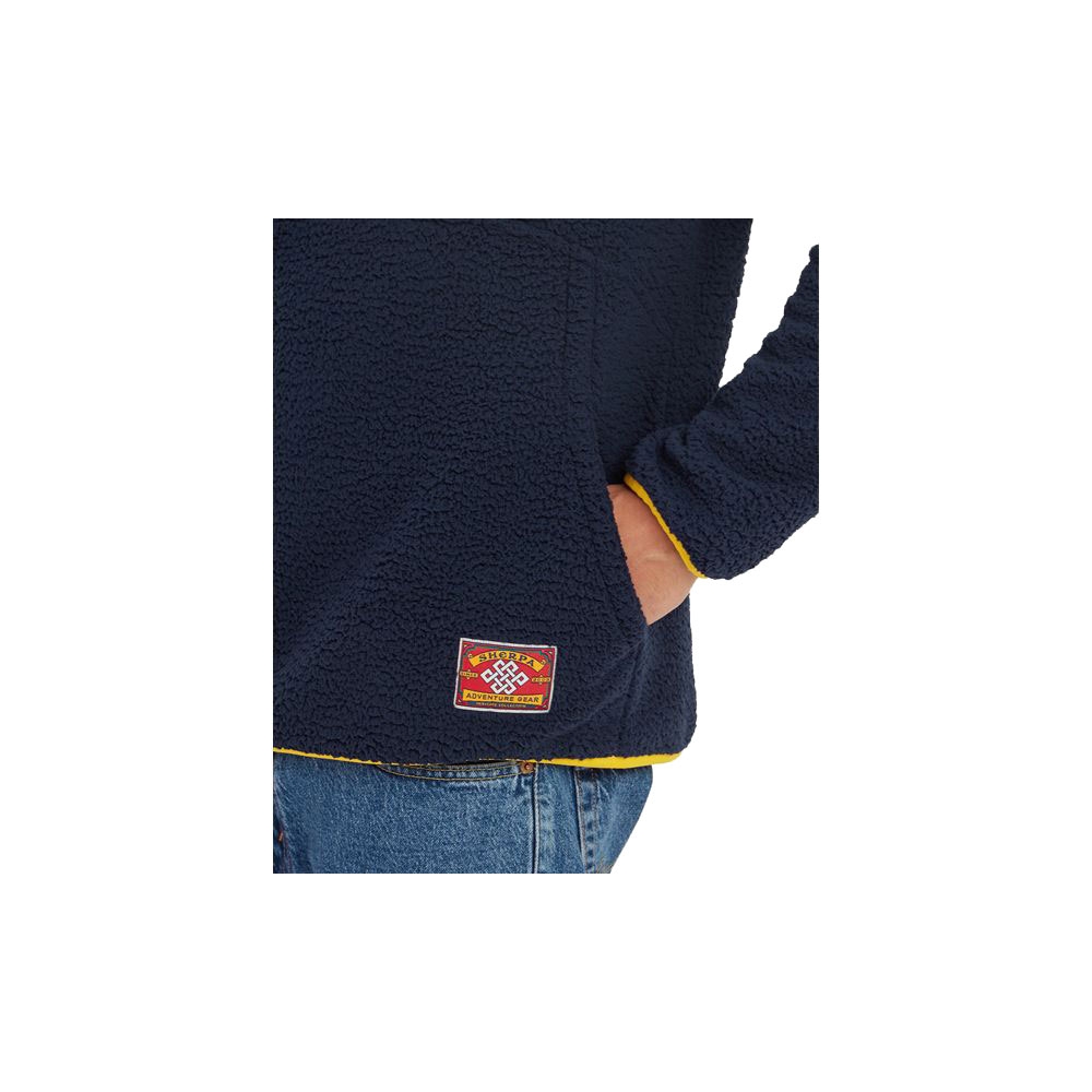 Sherpa Adventure Gear Tarcho Snap 1/4 Pullover Rathee Blue SU50009-392 fleeces en truien online bestellen bij Kathmandu Outdoor & Travel