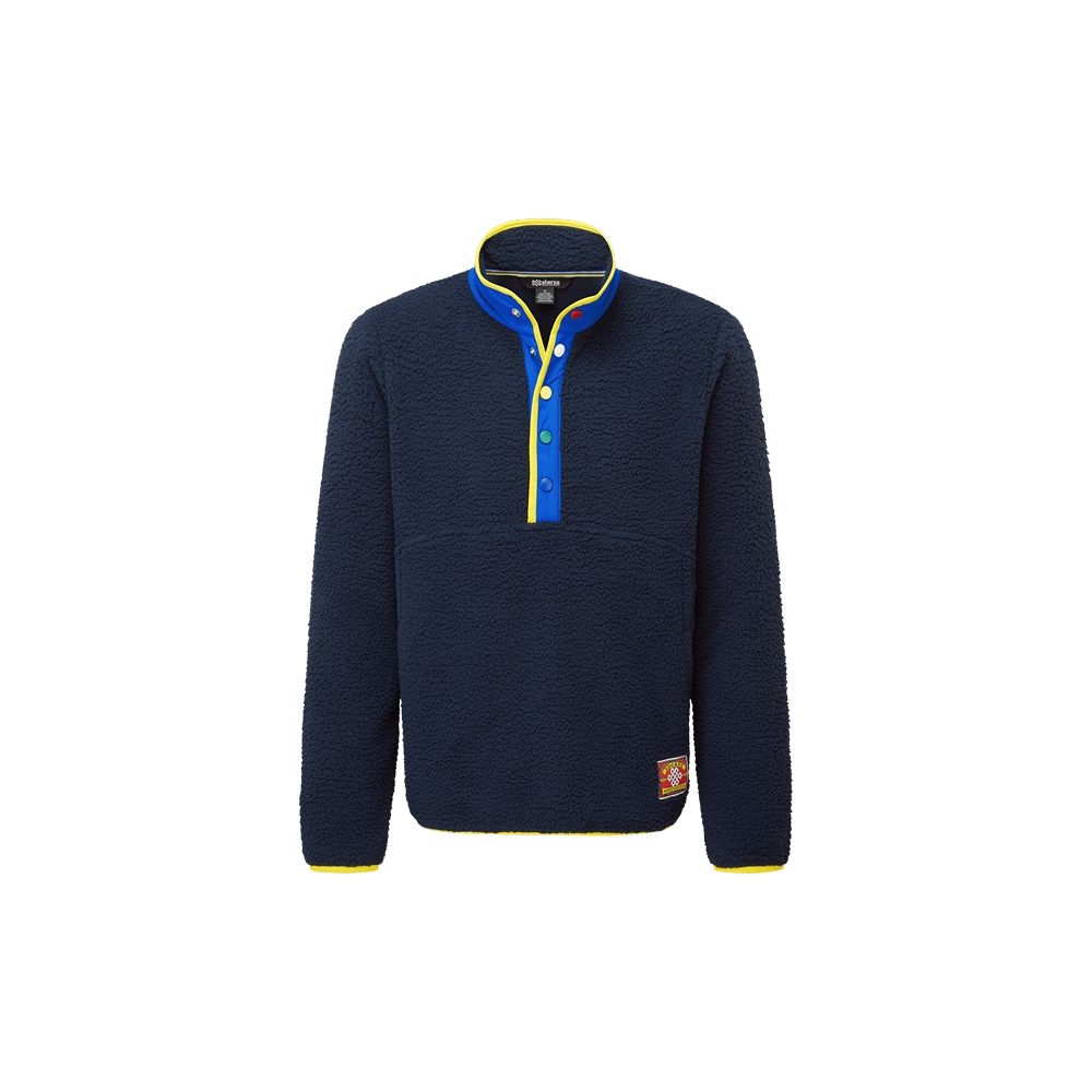 Sherpa Adventure Gear Tarcho Snap 1/4 Pullover Rathee Blue SU50009-392 fleeces en truien online bestellen bij Kathmandu Outdoor & Travel