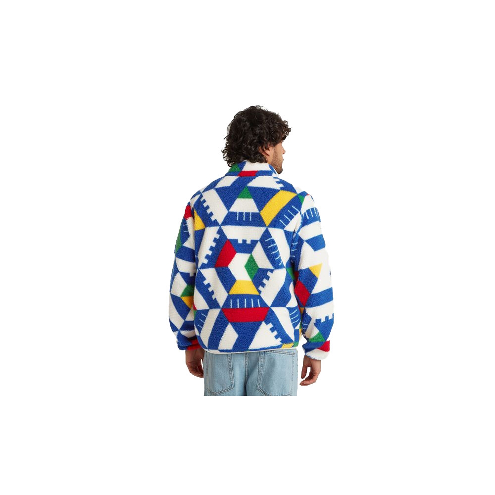 Sherpa Adventure Gear Tarcho Printed Full Zip Fleece Peetho Geo Block SU50015-238 fleeces en truien online bestellen bij Kathmandu Outdoor & Travel