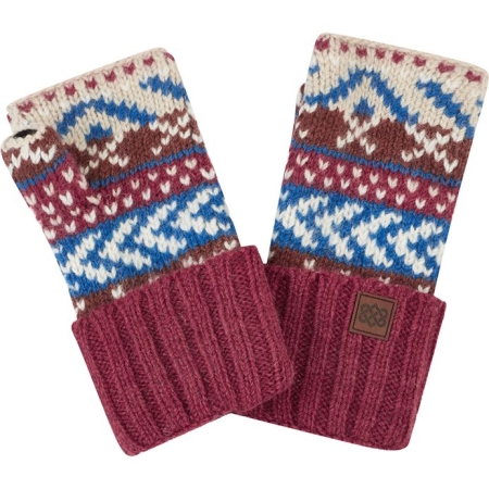 Sherpa Adventure Gear  Vastu Wrist Warmer Tibetan Red 