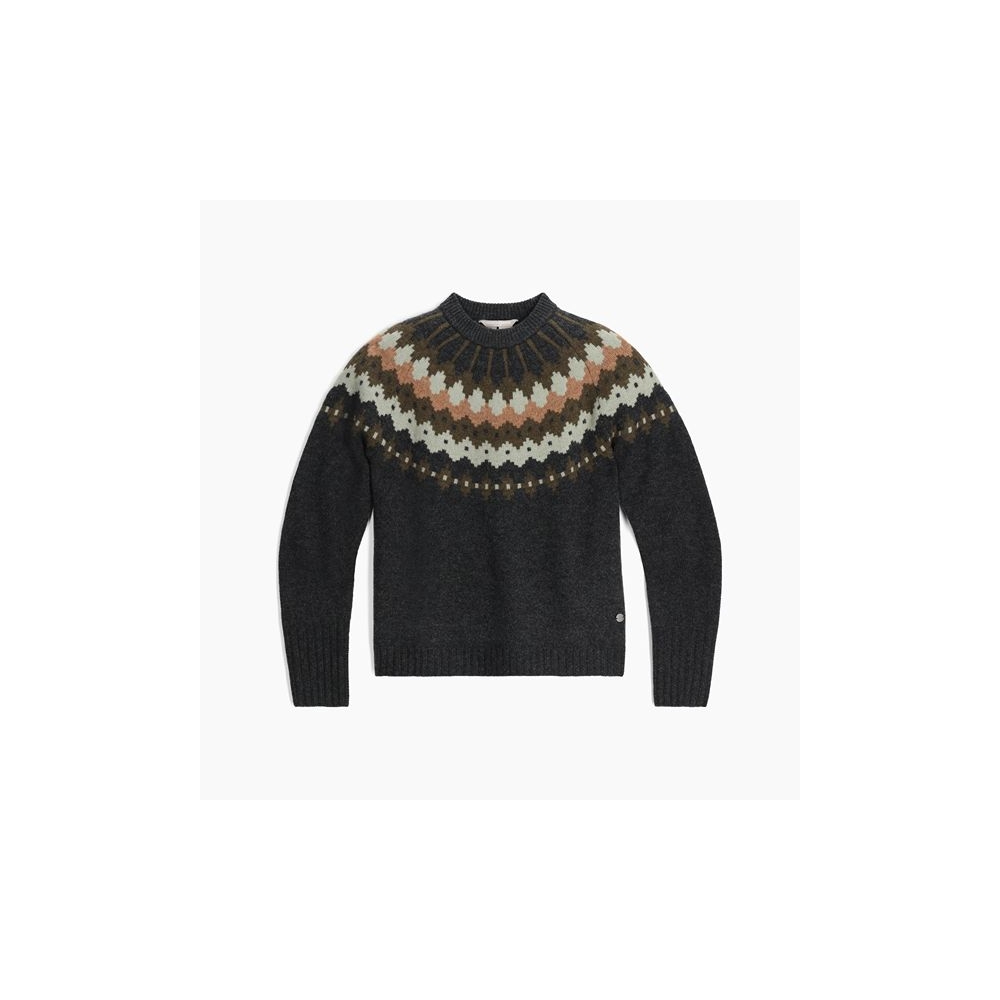 Royal Robbins Rockcraft Wool Crew Women's Charcoal Htr Snowcreek Pt Y14600122-021 fleeces en truien online bestellen bij Kathmandu Outdoor & Travel