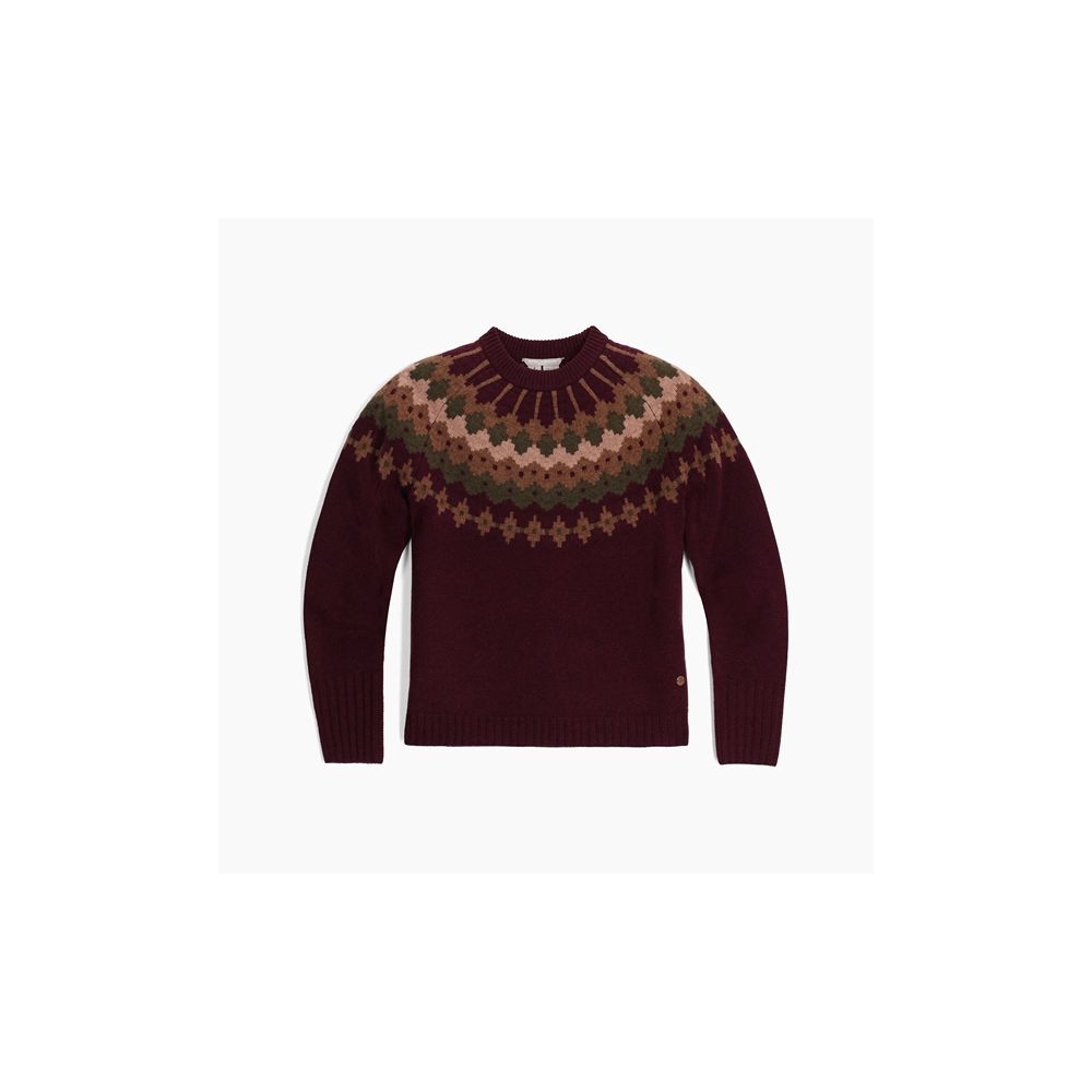Royal Robbins Rockcraft Wool Crew Women's Loganberry Htr Snowcreek Pt Y14600122-675 fleeces en truien online bestellen bij Kathmandu Outdoor & Travel
